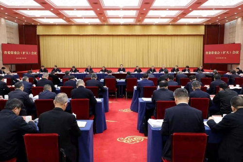 王浩在省委常委会扩大会议上强调：推动落实习近平总书记考察浙江重要讲话精神走深走实