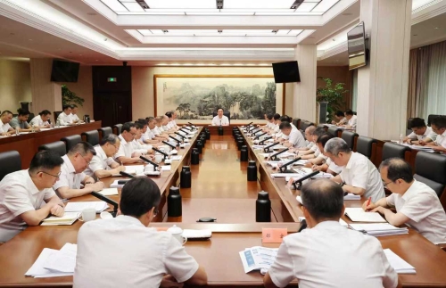 王浩主持召开省委专题会议：提高站位 明确目标 综合施策 加快打造更高水平生态省